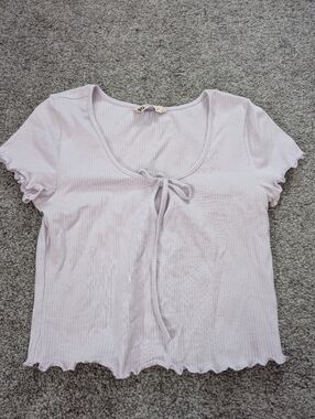 SO Keyhole Cropped Top